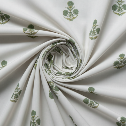 Vann | Artisanal Jaipuri Print Bedsheet | 100% Cotton Queen/King Size Bedding